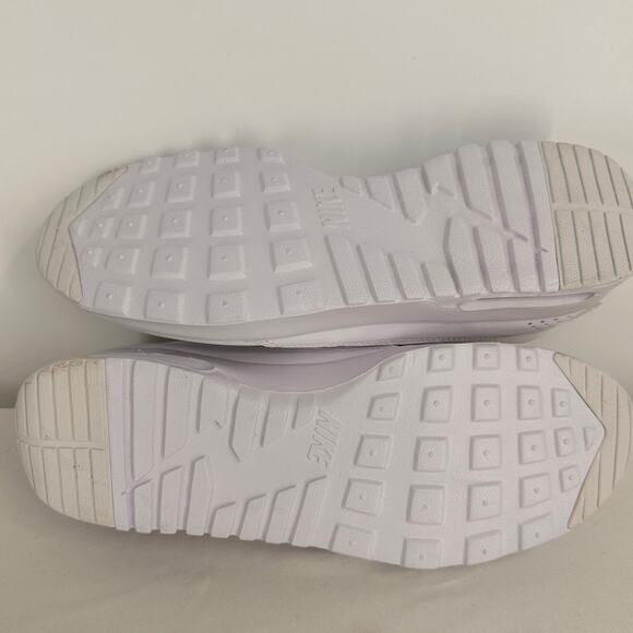 Nike Air Max Women's Thea Triple White Sneakers Size 9.5 - Picture 10 of 11